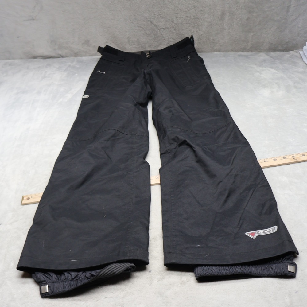 Columbia Convert Snow Pants Women XS Black Waterproof Winter Ski Wind Rain 28x32